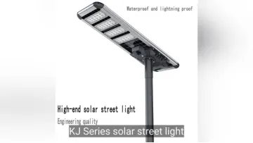 High-Efficiency LED Lamp Solar Panel LiFePO4 Lithium Battery Split Type Solar Street Light1
