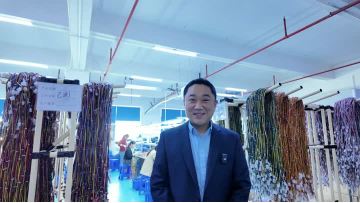 Korean customers visit in person