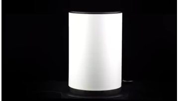 round shape pedal bin