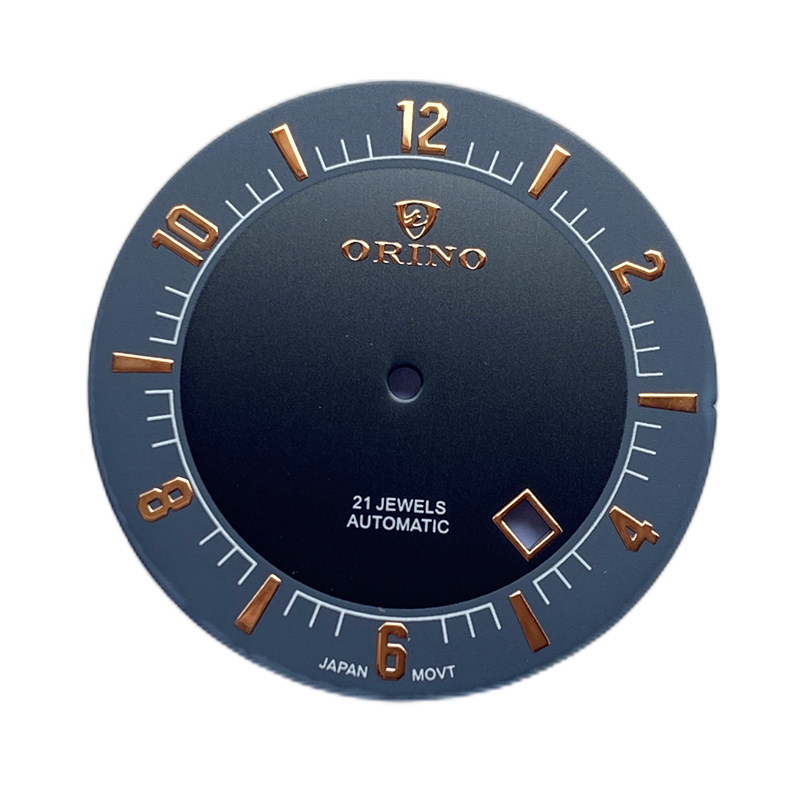 Brushed watch dial