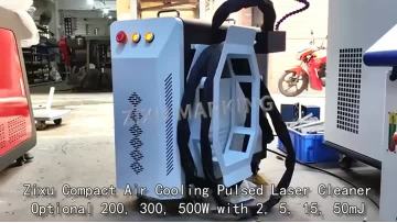 Air Cooling Handheld CW Laser Cleaner
