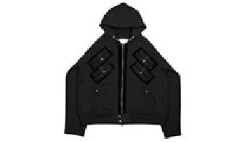 Heavyweight Custom Logo Full Zip Up Button Multi Pocket Hoodi eFor Men1