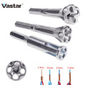 Vastar Electrical Twist Wire Tool 2~5 Hole Electrician Universal Automatic Twisting Wire Stripping Doubling Machine Connector