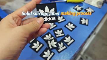 Brand silicone label production