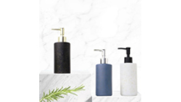 Wholesale 330ml Glass hand Soap Dispenser With Pump Retro glass foaming Soap Dispenser for Bathroom and kitchen setting1