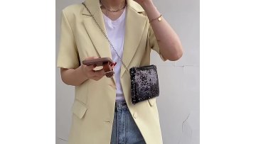 New Fashion Ladies Luxury Reversible Sequin Handbag Glitter And Women Small Purse Chain Shoulder Shiny Chain Bags Clutch Purse1