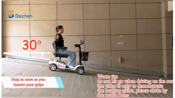 BC-009A Outdoor Travel Electric Mobility Scooter 4 Wheel Electric Scooters for Elderly1