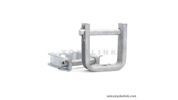 ANSI/IEEE C135.20 Spool Insulator Deadend Clevis D Iron Bracket for poleline hardware