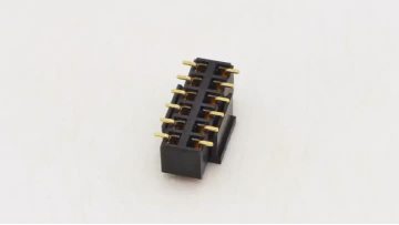 2.54mm Pitch Female Header Dual Row SMT H:5.0mm 2*6P
