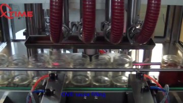 Chocolate paste filling production line / chocolate cream liquid filling machine1