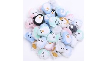 A Custom Kean Wholesale Bulk Baby Teether Soft Food Grade Silicone Beads For Jewelry Making1
