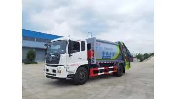 Cost-Effective Dongfeng 4X2 8.5cbm Garbage Compactor Truck1