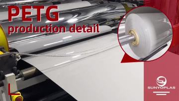 White PETG roll material