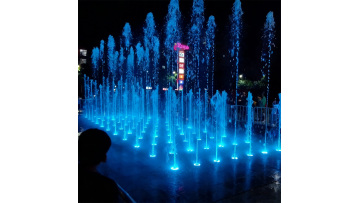 Square Dryland Musical Fountain