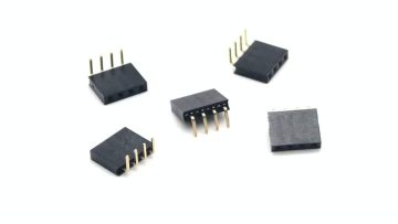 2.54mm Female header Single Row 4P