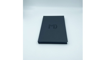 watch box display custom foil logo