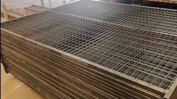 High quality powder coated canada temporary fence with canada style1
