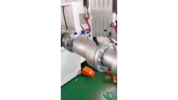 20-110mm PPR die head and heater install 