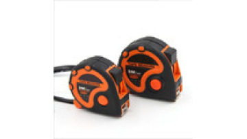 ABS Shell Rubberized Measuring Tape Hard Case 3m 5m 7.5m 8m 10m Professional Custom Tape Measure1
