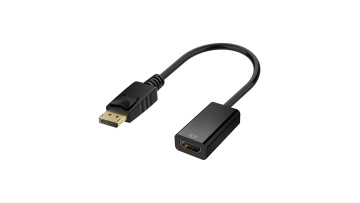 Gold-Plated 4K DisplayPort (DP) to HDMI Adapte