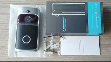 Smart security intercom system family doorbell wifi video doorbell access control peephole video camera1