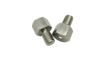 Hexagonal Bushing Adapter Stainless Steel Pipe Joint Precision Turned Part1