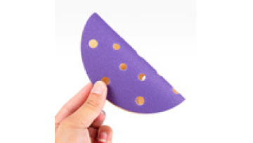 OEM/ODM Purple 150mm 6 Inch Ceramic Sanding Disc Medium Abrasive Papers Car Polishing Pad Hook Loop Sandpaper Sand Sanding Paper1