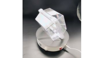 HN-168 15x15x10cm PS Transparent Watch Storage Membrane Box with Fim1