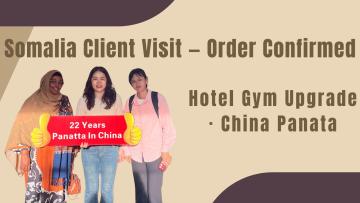 Adding equipment to a 200㎡ hotel gym in Somalia