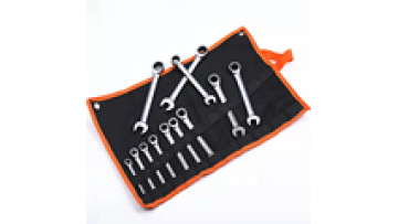 Customized OEM Mini Multi Sizes Chrome Vanadium Steel Combination Ratchet Spanner Wrench Set1