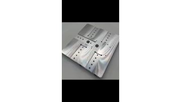 Porous flat aluminum profiles