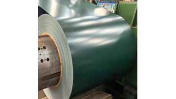 Dark green PVDF color-coated galvanized steel sheet
