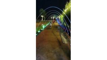 space wave light fountain