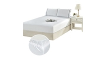 White Embroidery Hotel bed sheets set Queen/King  Luxury 4 piece bed sheet set microfiber sheet & pillowcase sets1