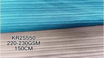 Popular Solid Color Custom Spandex Polyester wholesale Rib Knit dresses clothes Fabric For Sweater1