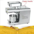 700W Home oil press machine peanut sesame coconut oil extractor Stainless steel oil presser rapeseed High oil extraction rate