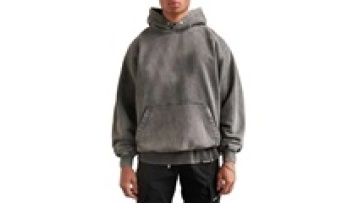 Plain Oversized Hoodies Custom Logo Vintage Cotton Heavyweight Distressed Hoodie1
