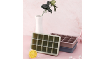 BPA free Flexible-15 Cubes Silicone Ice Cube Molds  for Cocktail, Whiskey, Baby Food Chocolate-Reusable1