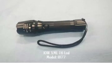 High Power T6 LED Light Long Range Torch Light Rechargeable Zoom Tactical LED Flashlight1