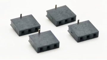 2.54mm Pitch Female Header Connector Single Row SMT H:7.1mm 1*3P