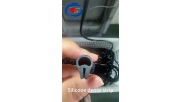 Silicone solid strip