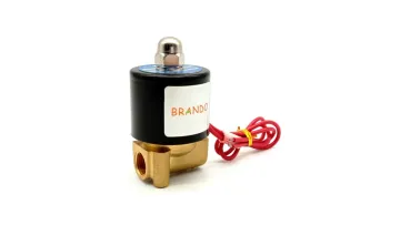 2W025-08 1/4′′ 2 Way Normally Closed Water Air Oil Gas Brass Solenoid Valve 12VDC 24VDC 24VAC 110VAC 220VAC1