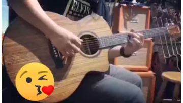 TS-J35-A middle end acoustic guitar