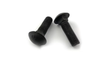 Customized Half Thread Full Thread ASME B18.5.2.2M Chrome-plated Metric Inch Series Round Head Square Neck Carriage Bolt1