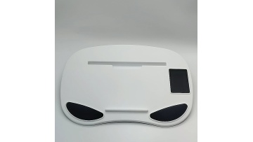 Bedside use Plastic Portable Laptop Table /Cushion1