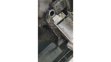 Cutting of Outer round inner hexagonal tube