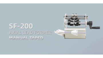 SF-200 Axial Lead Former Manual Taped