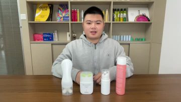 PE Massage Tube and Bottle