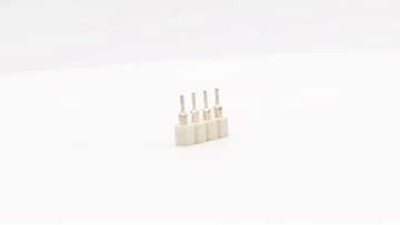 2.54mm Pitch Machined Female header Connector Straight H3.0mm 1*4P