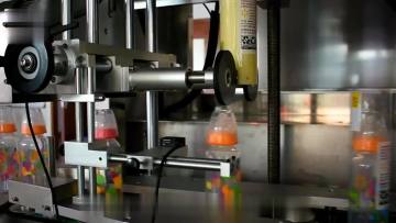 Automatic shrink sleeve printing labeling machine and filling machine bottle shrink sleeve labeling machine  neck shrink label1